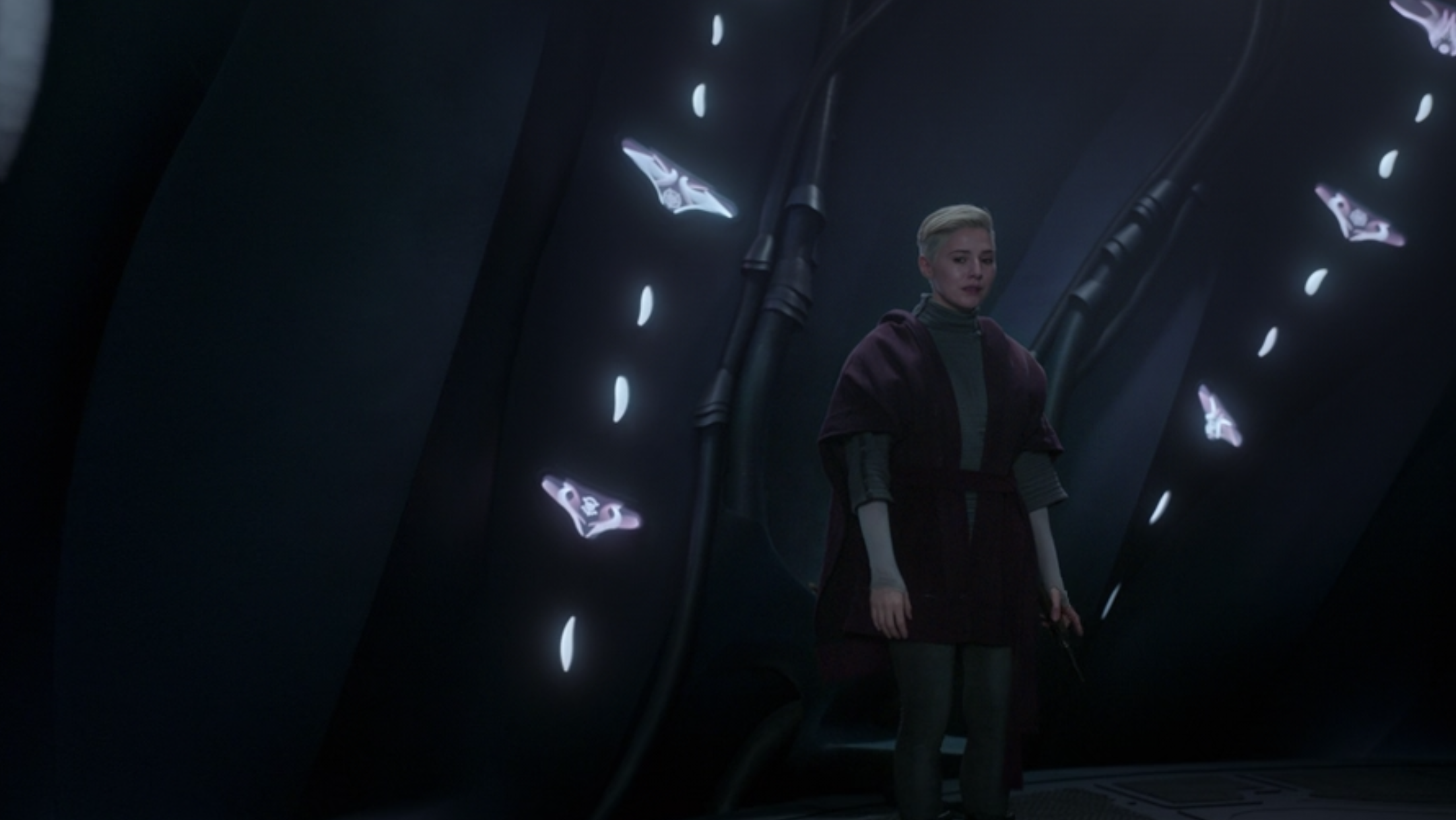 A scene in a subsequent episode in a different Covenant ship